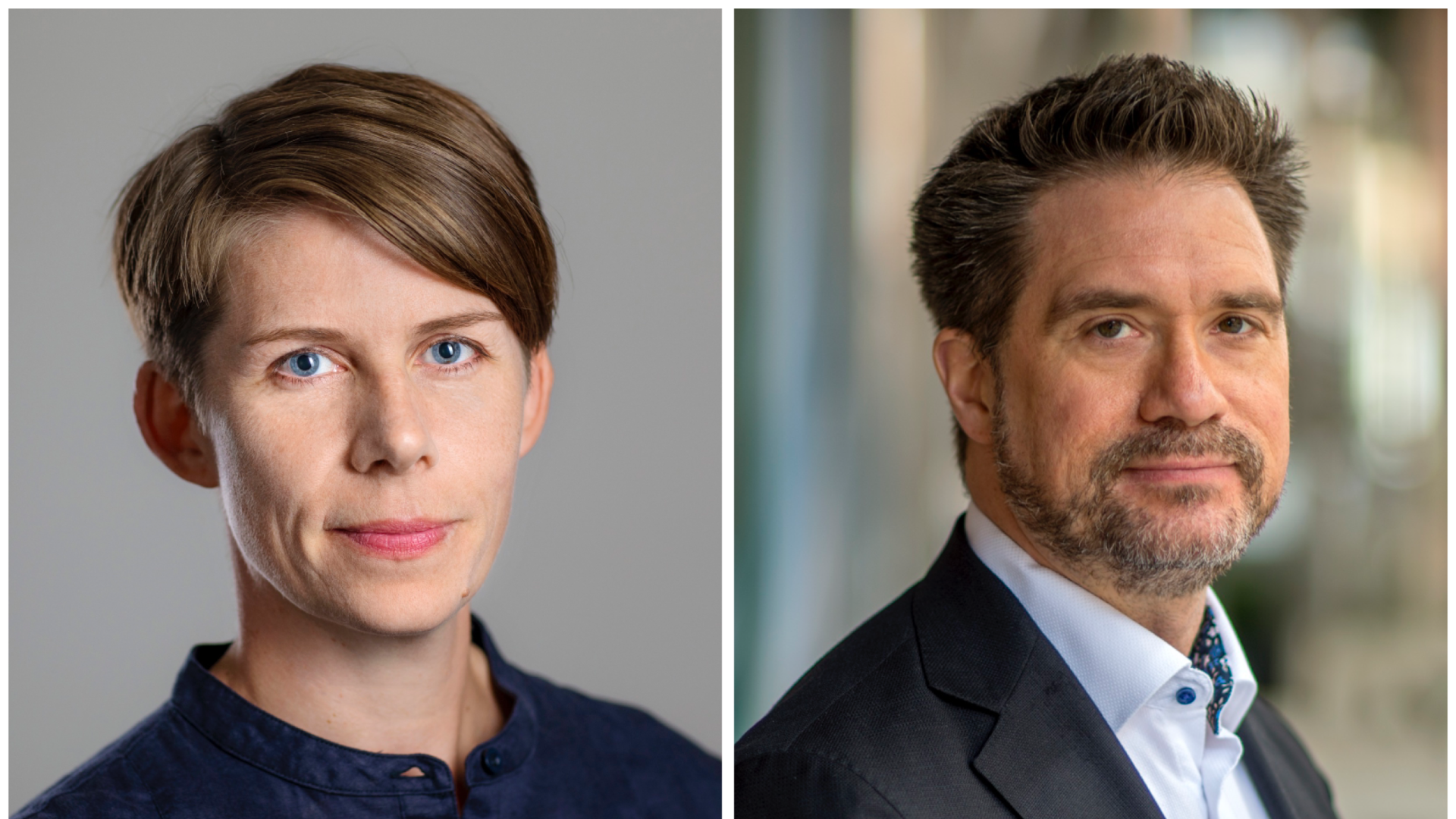 Ulrika Hyllert och Erik Halkjaer