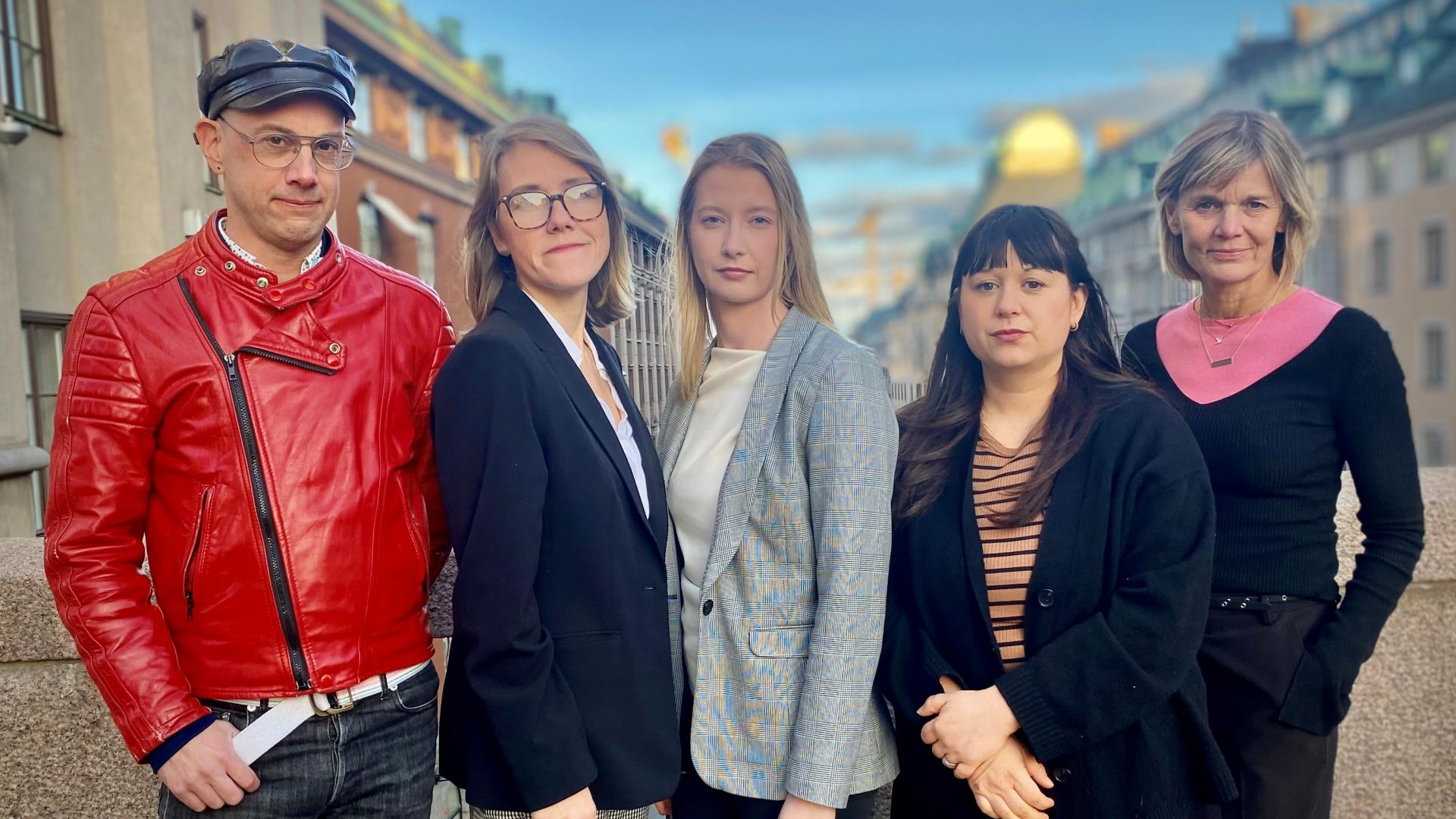 Bild på Journalistförbundets Yttrandefrihetsgrupp oktober 2025