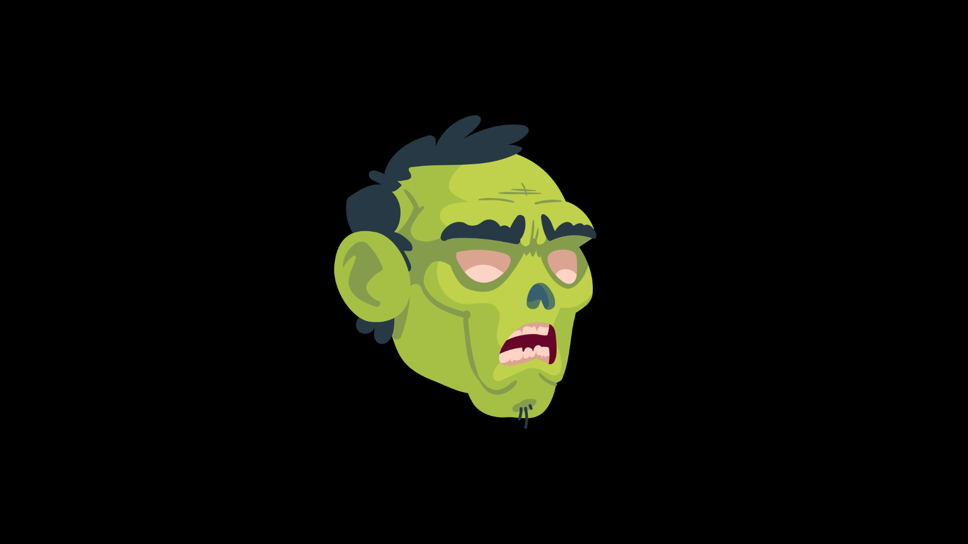 Zombien har inte fått någon dygnsvila