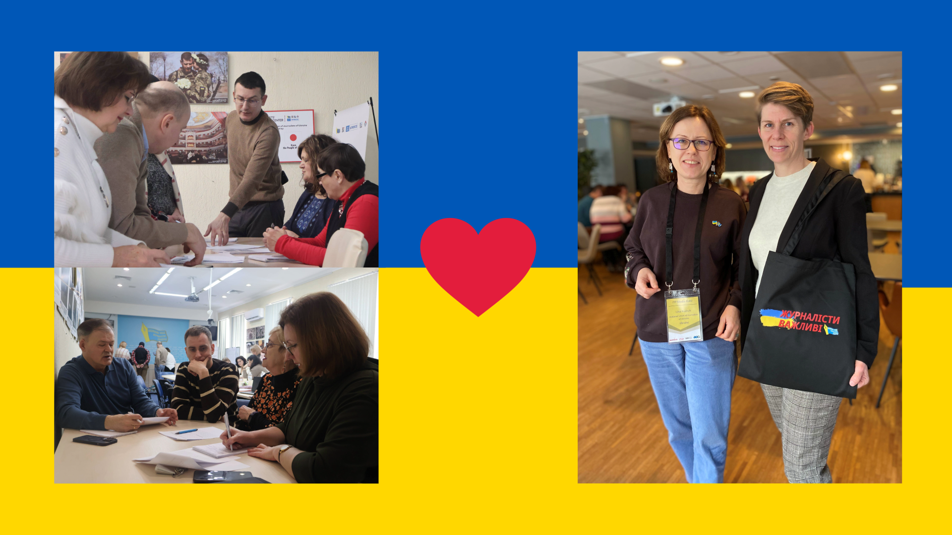 Samarbete mellan ukrainska och svenska journalistförbund