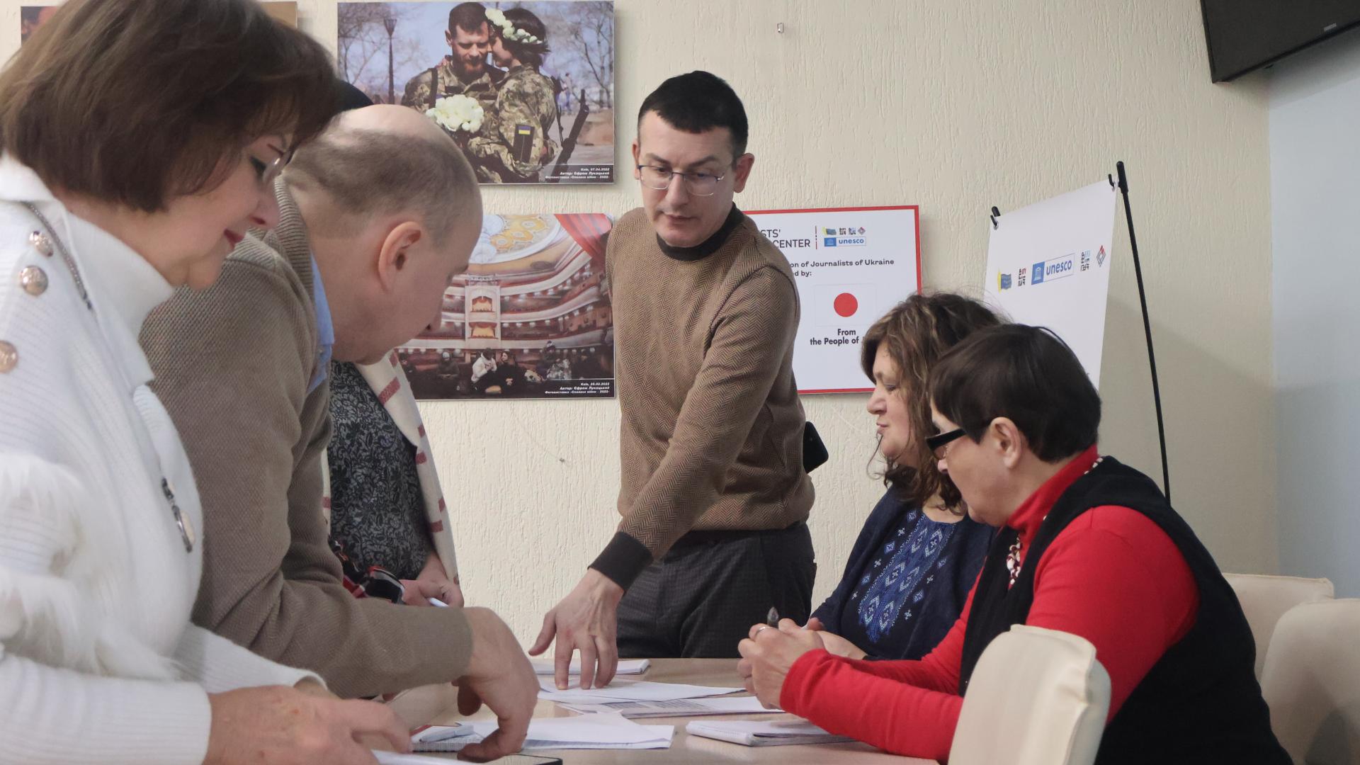 Sergei Tomilenko, NUJU, i grupparbete