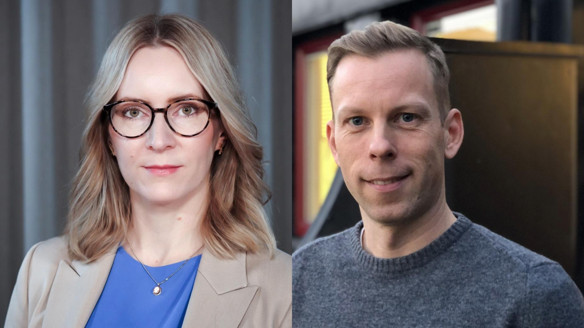 Anna Häggblom och Lars Nilsson