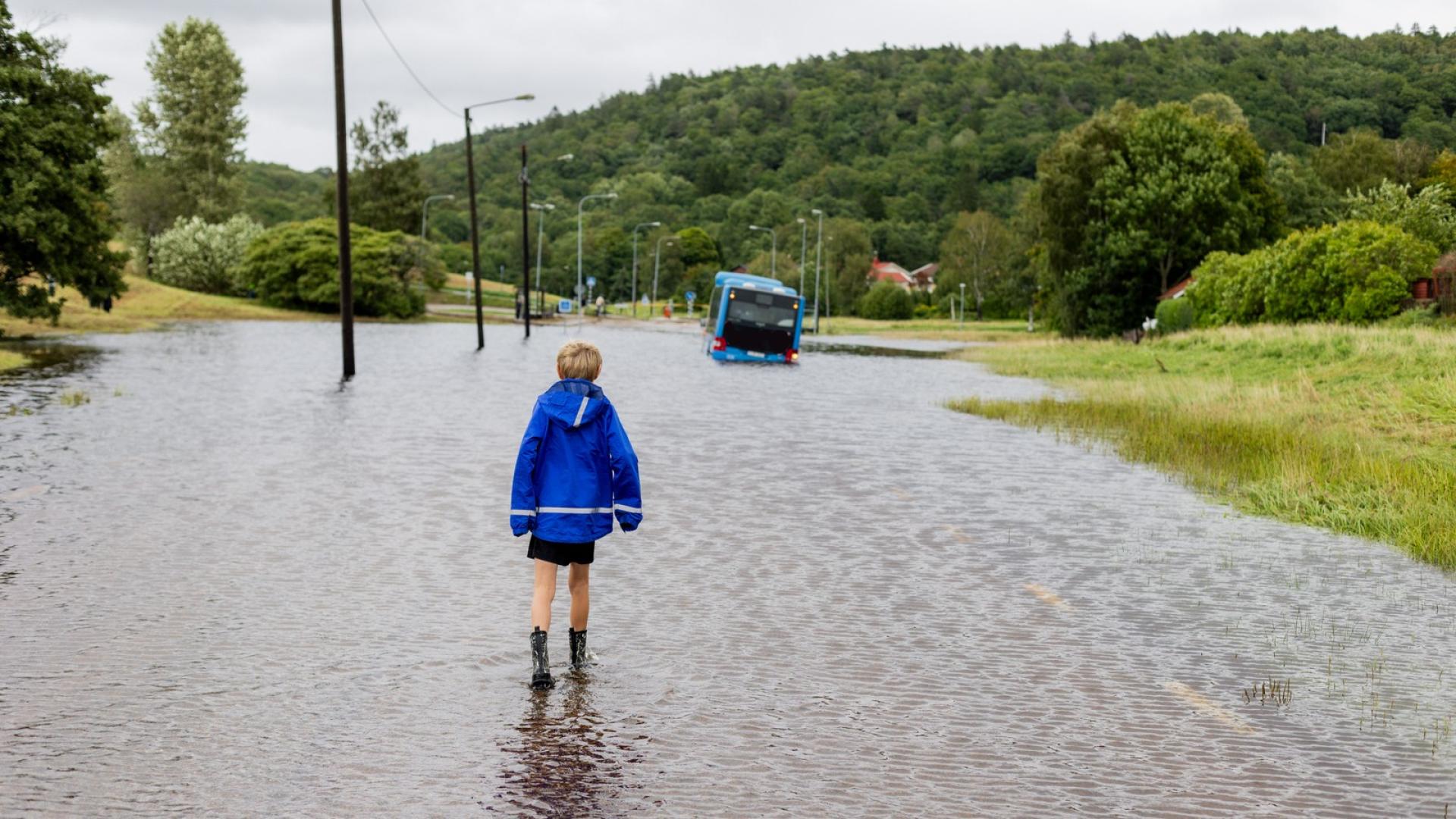 En lokal vinkel på klimatet kanske kan passa i sommartorkan