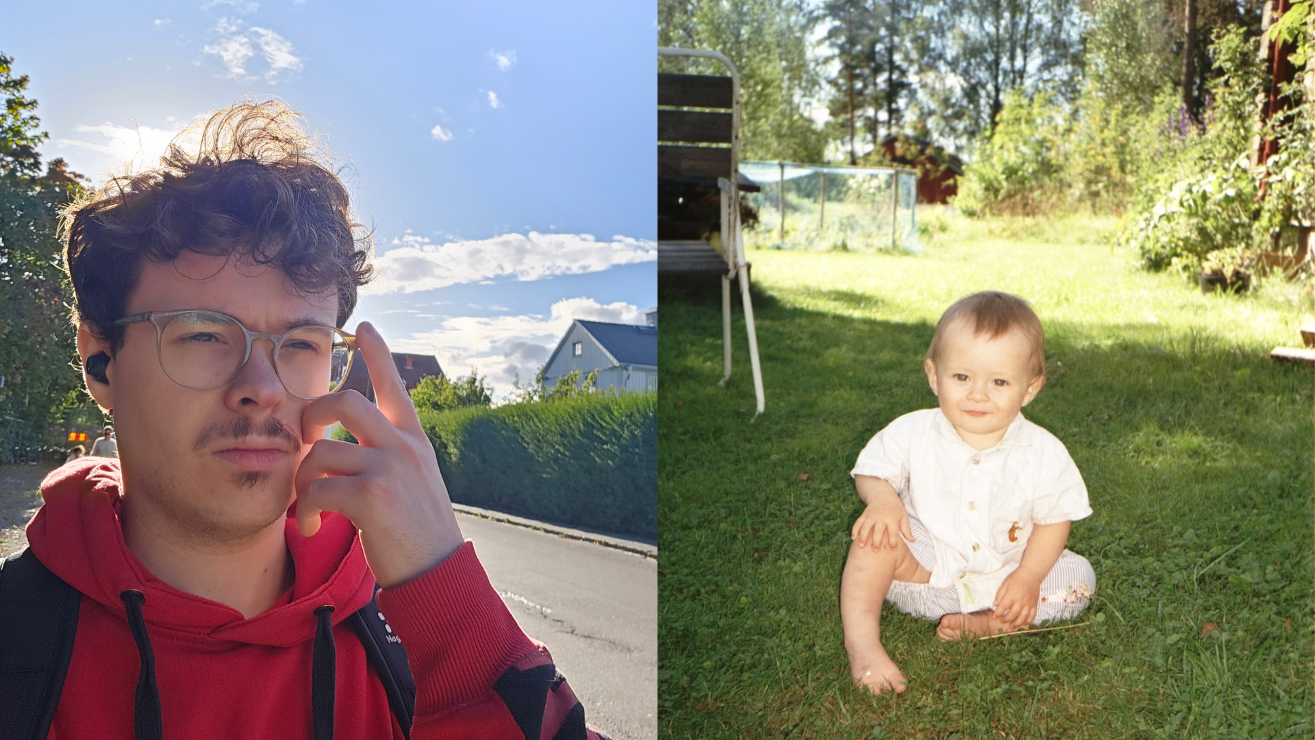 Bilder på Anton Golovko Hjälm tagna 2026 och 2001