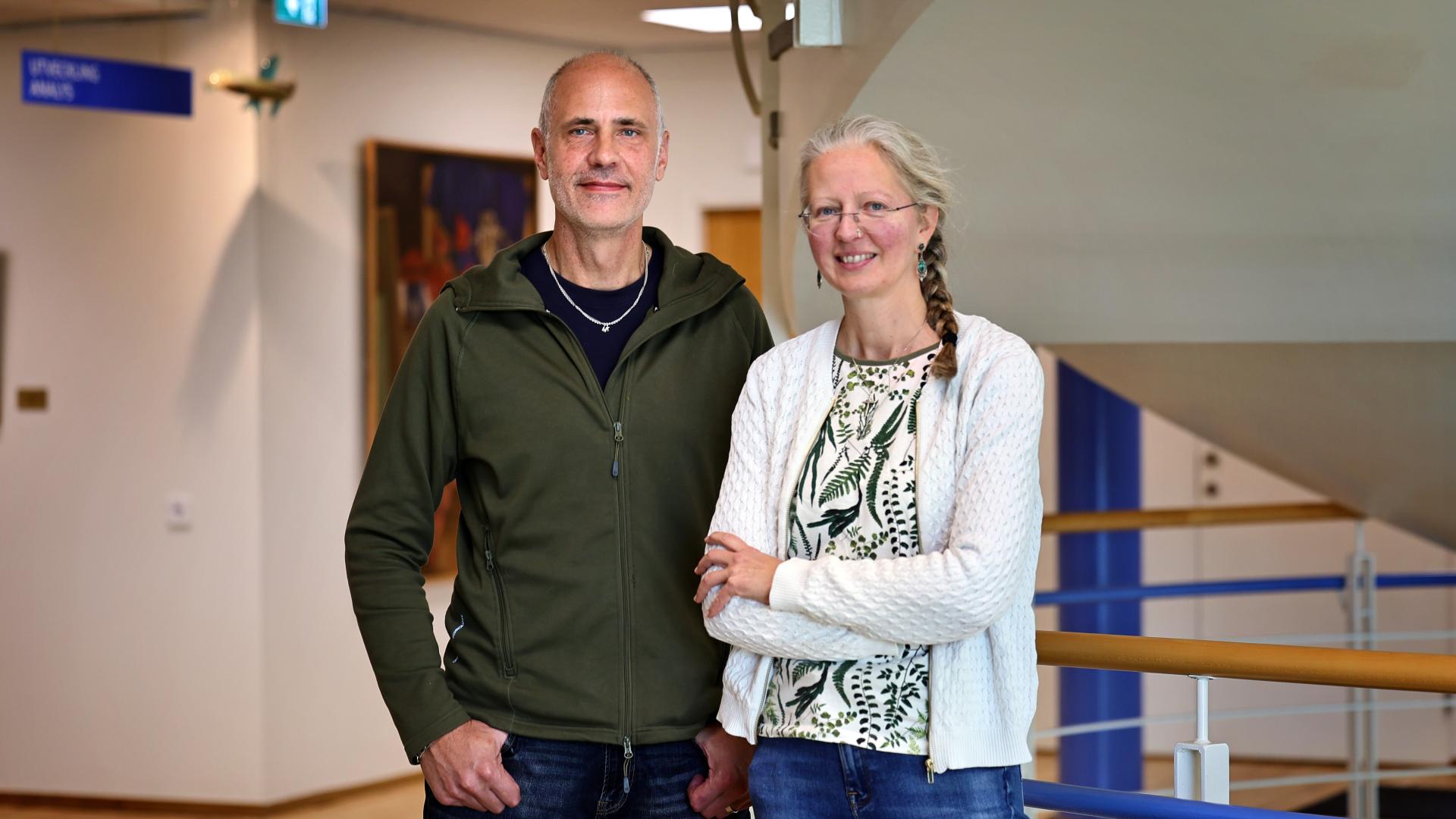 Kasper Norling och Marie Blomgren