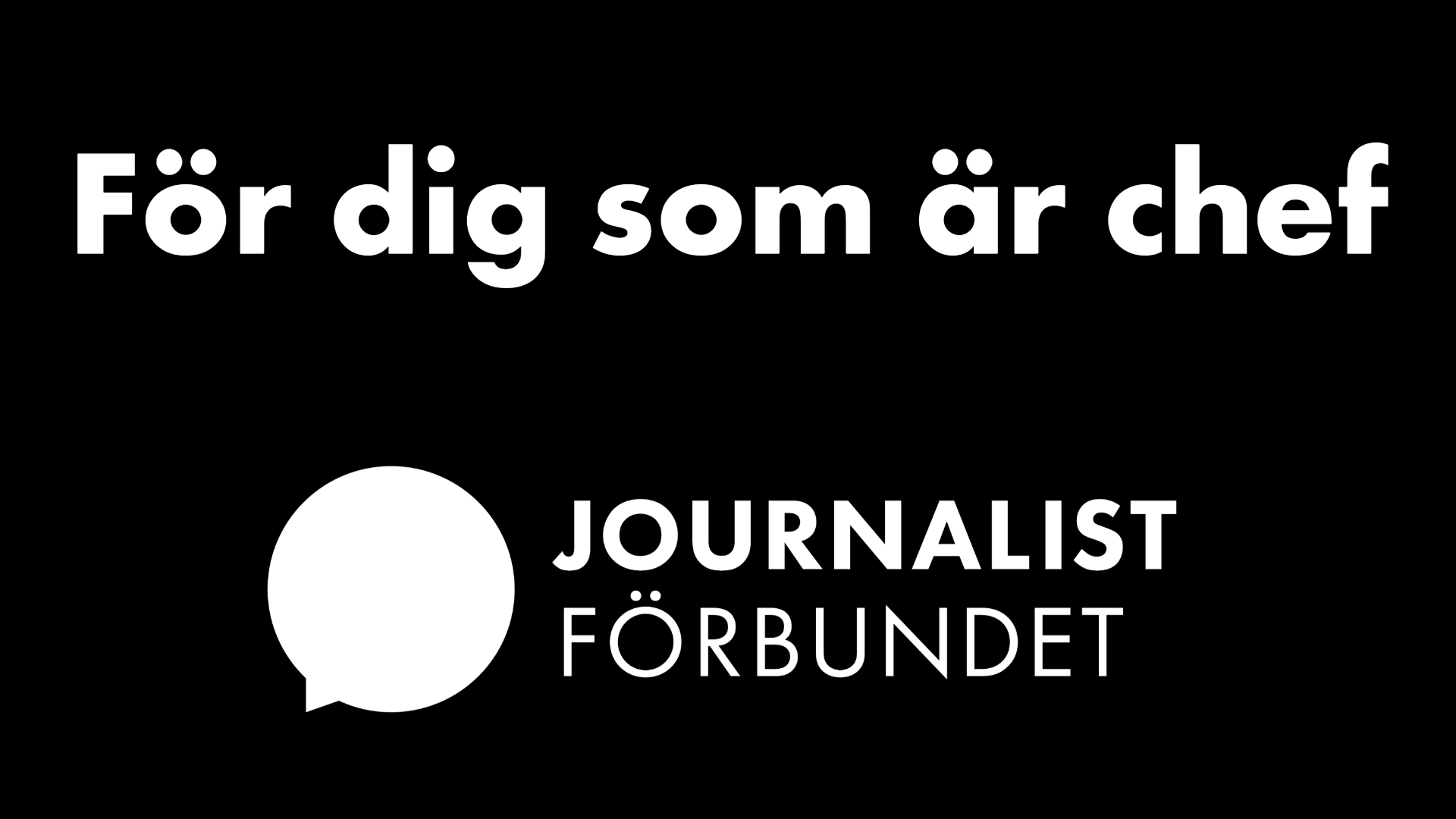 Journalistförbundets chefsnätverk