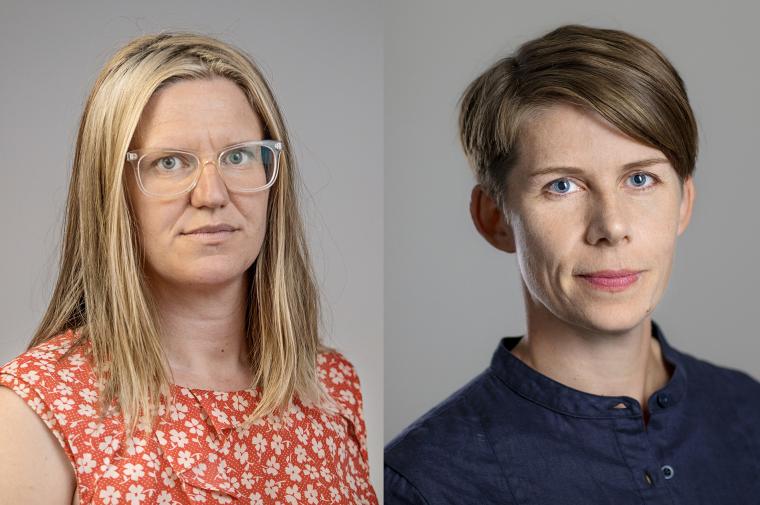 Hanna Nyberg och Ulrika Hyllert