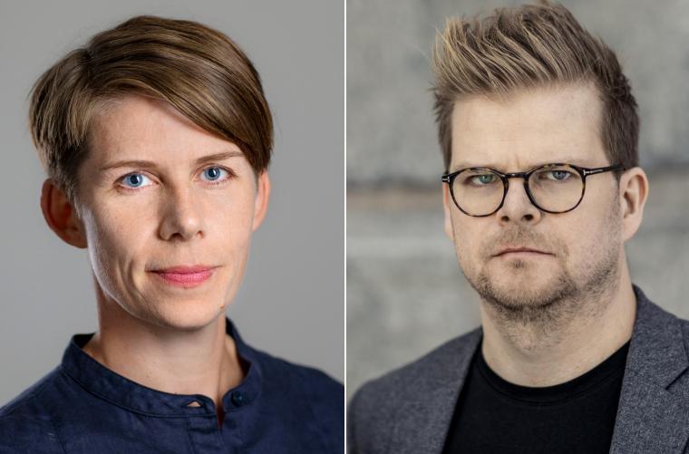 Bild på Ulrika Hyllert och Tomas Backlund 