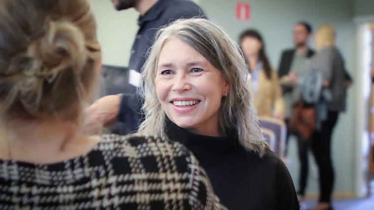 Katarina Dahlskog på avtalskonferens 