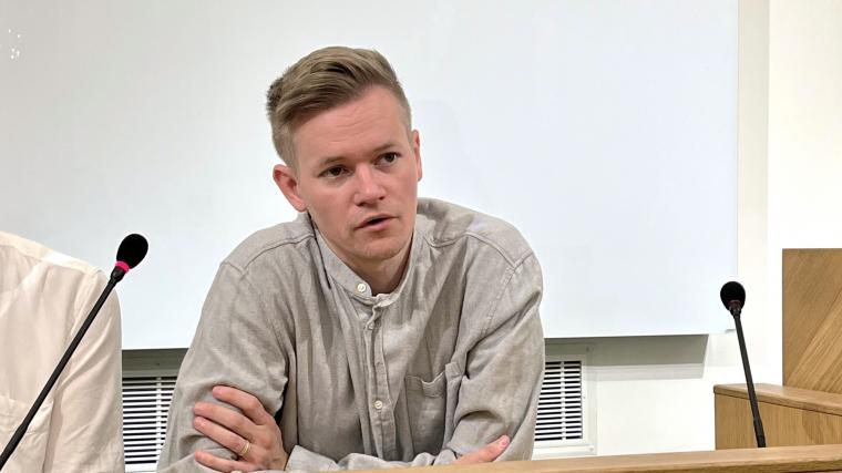 Joakim Medin inför rättegången