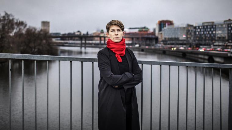 Journalistförbundets ordförande Ulrika Hyllert